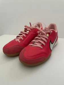 NIKE Tiempo Legend 9 Academy Indoor Soccer Shoes Red (Pink) DA1190-618 Size 6.5 - Picture 1 of 11