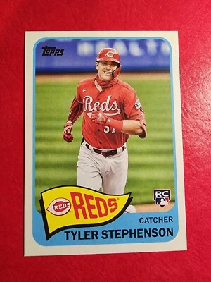 Tyler Stephenson 2021 Topps 1965 Redux #T65-16 ROOKIE RC Cincinnati Reds 2A - Image 1 of 2