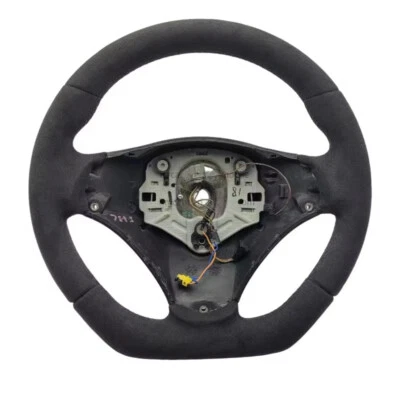 Full Alcantara Steering Wheel for BMW 320i 325i 330i M3 E90 E92 E92 E93 2005-12 - Image 1 of 4