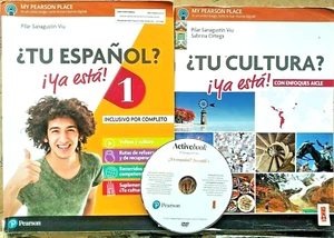 TU ESPANOL? YA ESTA! VOL. 1 (IN 2 VV con DVD) - P. SANAGUSTIN VIU -LANG EDIZIONI - Foto 1 di 1