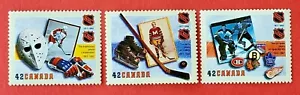 Canada Stamp #1443-1445 "National Hockey League" set of 3 MNH 1992 - Picture 1 of 1