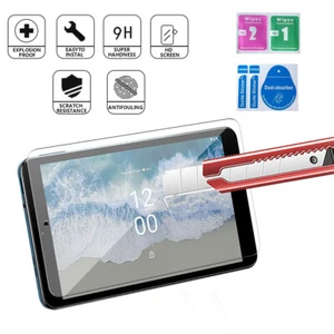 For Nokia T10 8.0 inch 2022 Tablet HD Clear Tempered Glass Screen Protector - Picture 1 of 15