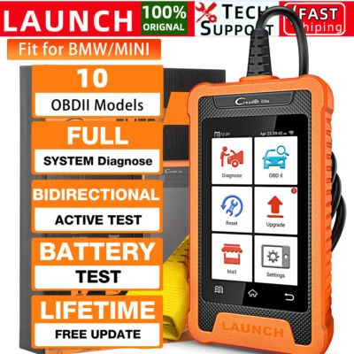 LAUNCH Creader Elite for BMW Full Systems Diagnostic Scanner OBD2 Code Reader — 第 1/4 张图片