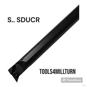 Barra de perforación acero torneado interior S14N SDUCR 07 NUEVO para placas reversibles espacio de almacenamiento D2 - Imagen 1 de 2