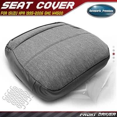 Front Left Driver Seat Bottom Cover for Isuzu NPR 1995-2006 GMC W4500 Forward - Image 1 of 4
