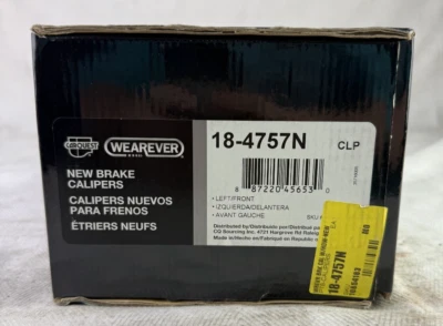 Pinça de freio a disco Wearever 18-4757N nova serve; Dodge Dakota, Durango 2000-2002 - Imagem 1 de 4