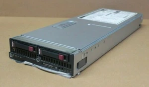 HP ProLiant BL460c Blade Server 2x Quad-Core E5440 16GB Ram 2x 146GB HDD AK502A - Picture 1 of 5