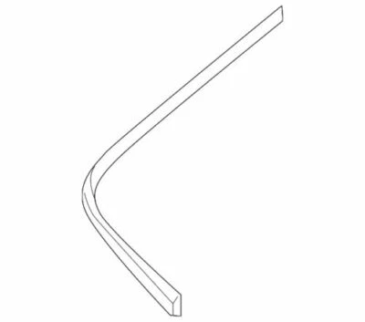 OEM NEW Ford 2007-2011 Grand Marquis Bumper Bar Cover Molding 9W3Z-17C829-A - Imagem 1 de 2