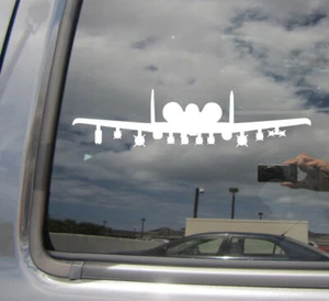 A10 Warthog Plane - Car Auto Window High Quality Vinyl Decal Sticker 10078 - Picture 1 of 2