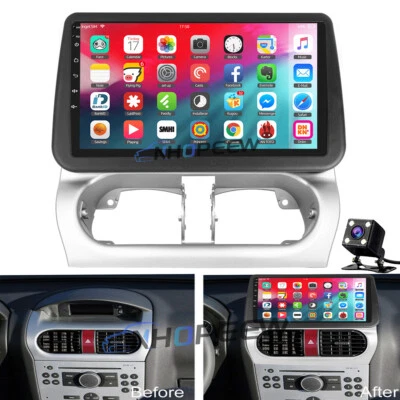 NHOPEEW Radio de coche Android 13 GPS NAVI WIFI para Opel Corsa C Combo Tigra Twintop + cámara