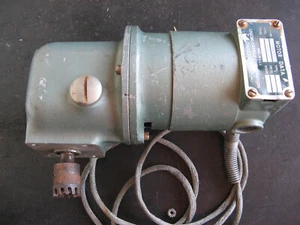 UNION CARBIDE 115VDC SHUNT 288:1  GEARMOTOR NO. 57V29 MODEL 6090-270 vintage - Picture 1 of 8
