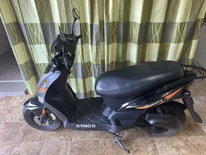 Motorroller Kymco Agility 50 Mofa Roller Schwarz - Bild 1 von 18