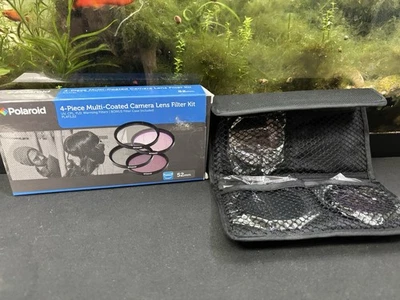 Polaroid Filter Kit Set 52mm Missing One. Fluorescent, Warming, Multi-Coated UV - Image 1 of 4