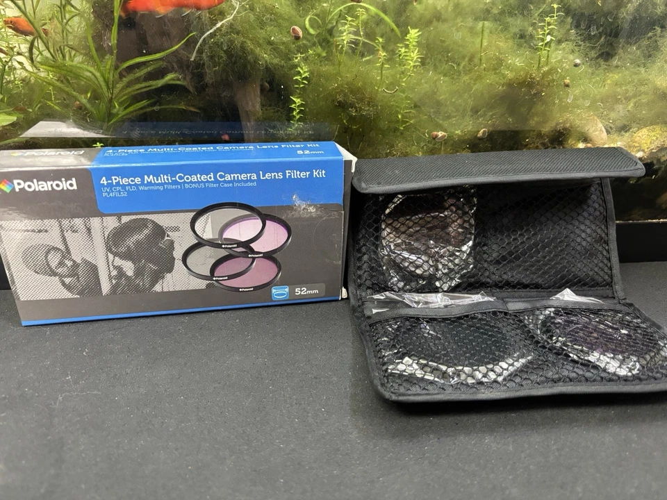 Polaroid Filter Kit Set 52mm Missing One. Fluorescent, Warming, Multi-Coated UV - Image 1 of 4