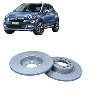 Coppia dischi freno posteriori per Fiat 500X 1598CC benzina 81kW/110CV 51964082 - Foto 1 di 1