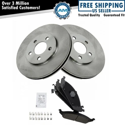 Front Disc Brake Pad & Rotor Kit Set for Stratus Sebring - Image 1 of 4