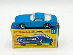 Matchbox Superfast No 14 Iso Grifo blau 1970 portofrei - Bild 1 von 17
