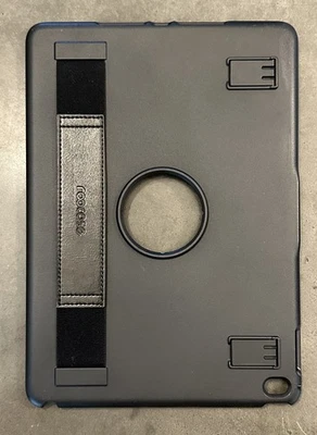 Жесткий чехол rooCASE для iPad Air 2 с эластичным ремешком для рук и задней подставкой - Изображение 1 из 4