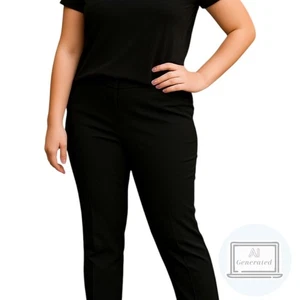 Chicos Womens Chicos So Slimming 360 Juliet Full Length Pant Black Size 2 | 12 - Picture 1 of 13