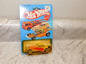 Vintage Original Carded Blackwall Yellow 37 Bugatti Hotwheels Diecast Car - Picture 1 of 3
