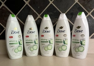 LOTE (5) PALOMA REFRESCANTE PEPINO Y TÉ VERDE GEL NUTRITIVO GEL DE BAÑO 22 FL OZ - Imagen 1 de 2