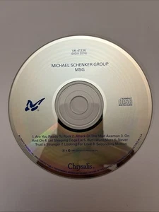 MSG by Michael Schenker Group (CD, 1981 Chrysalis Records) Disc Only - Like New - Picture 1 of 2