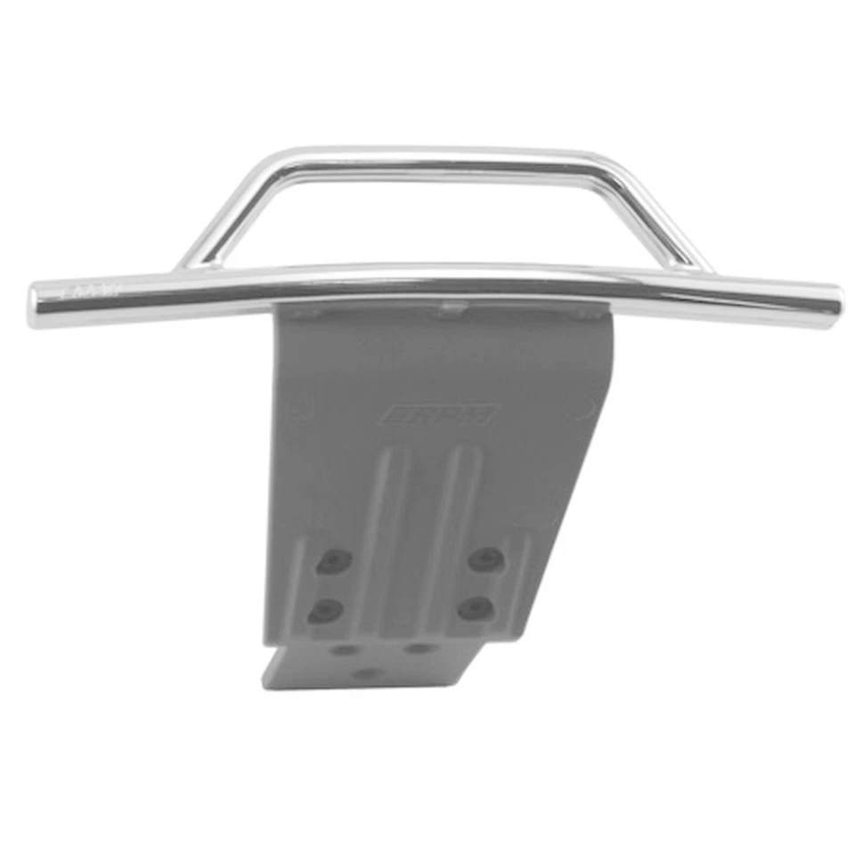 RPM80023 RPM Traxxas Slash 4x4 Front Bumper & Skid Plate (Chrome) - Image 1 of 1