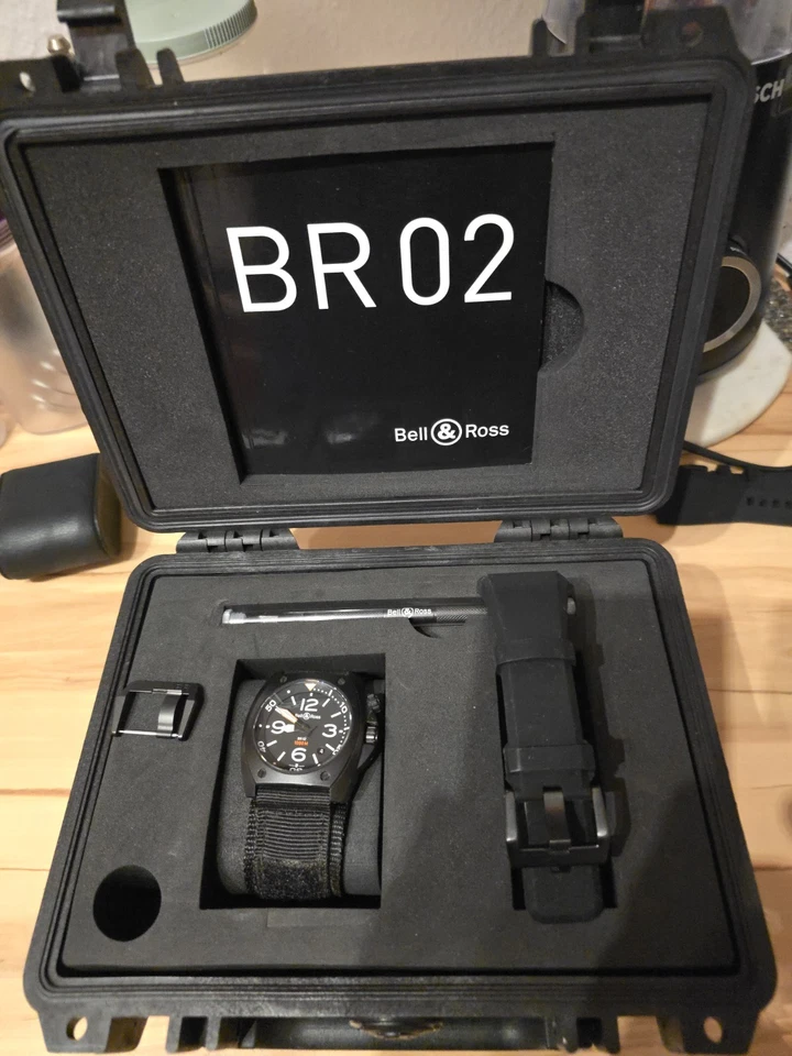 Bell&Ross BR 02 -20-S Automatikuhr .Top Zustand ! 1700€ - Bild 1 von 4