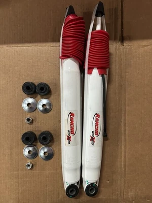 Par de amortiguadores delanteros traseros Rancho RS5000X para camioneta Dodge Ram2500 3500 Ford Foto 1 de 4