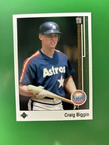 1989 Upper Deck Craig Biggio RC Houston Astros #273 - Picture 1 of 2