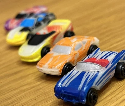 Micro Machines, Hasbro, 2002 Super Stunt City Play Set Cars, 5x Glow In The Dark - Изображение 1 из 4