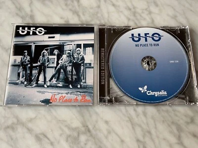 UFO No Place To Run CD EU IMPORT! 2009 Chrysalis Phil Mogg BONUS TRACKS! OOP! - Image 1 of 4