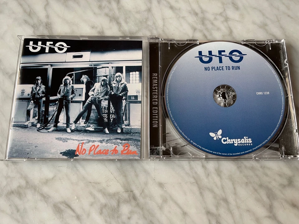 UFO No Place To Run CD EU IMPORT! 2009 Chrysalis Phil Mogg BONUS TRACKS! OOP! - Image 1 of 4