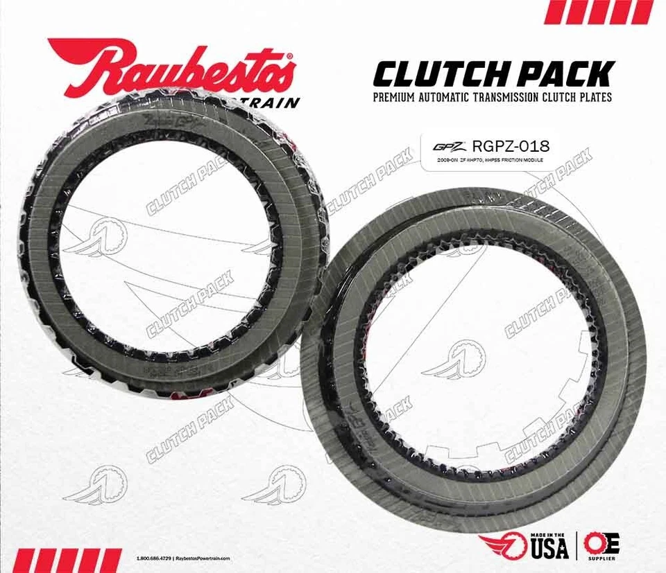 Raybestos RGPZ-018 ZF 8HP70, 8HP55 GPZ Friction Clutch Pack 2009-ON - Image 1 of 1