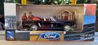 New New Ray 1964 Ford Mustang Convertible  Black  Die Cast   1 43 Scale