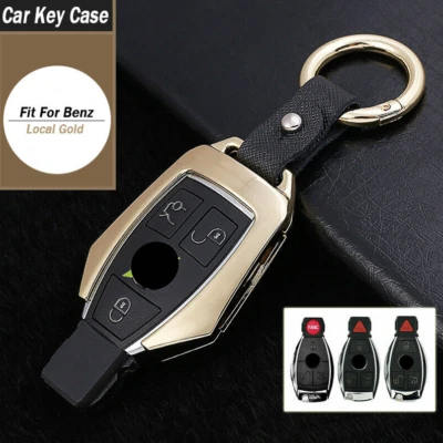 Funda cubierta llavero coche aleación zinc para Mercedes Benz C E S G CLA CLS CLK GLA Foto 1 de 4