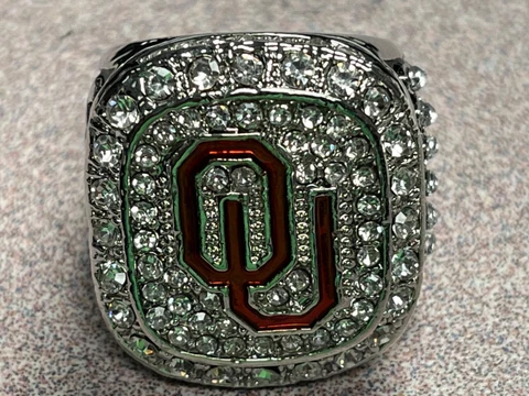 2015 OKLAHOMA SOONERS COMMEMORATIVE CHAMPIONSHIP RING SIZE 10.5 BAKER MAYFIELD Cover