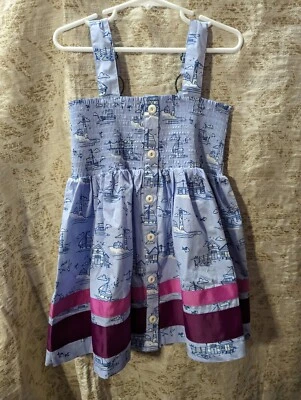 Vestido Matilda Jane Niñas Talla 2 Paseo Marítimo Maravilloso Desfile Excelente Estado Usado Foto 1 de 4