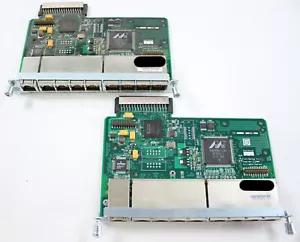 Lot of 2 Cisco Switch 9Port Expansion Module 10/100 Mbps 73-8475-06 & 73-8475-08 - Picture 1 of 12