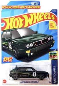 Hot Wheels LANCIA DELTA INTEGRALE Verde / Green - HW Rally Champs 2022 Diecast - Imagen 1 de 1