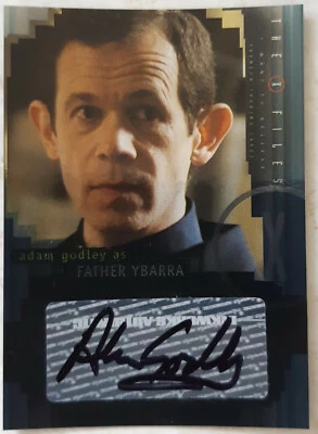 X-Files I Want To Believe Trading Card A6 Adam Godley as Father Ybarra Autograph - Image 1 of 2