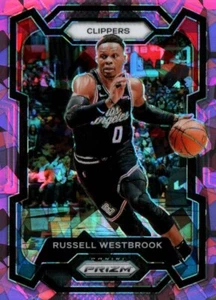 2023-24 Panini Prizm - Russell Westbrook #39 Pink Ice Prizm - Picture 1 of 2