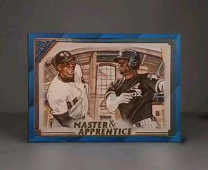#/99 Luis Robert RC/F. Thomas 2020 Gallery Master & Apprentice BLUE PARALLEL $ - Picture 1 of 4