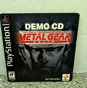 Metal Gear Solid CD PlayStation Demo Sealed PS1 - Picture 1 of 2