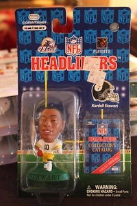 1997 KORDELL STEWART Headliners Figur - Pittsburgh Steelers - Bild 1 von 2