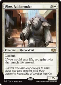 NM Rhox Faithmender, MTG, Tarkir Dragonstorm, Magic the Gathering, 128 - Picture 1 of 1