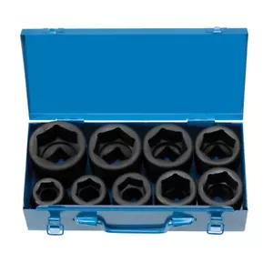 Grey Pneumatic 9159 1" Drive 9 Piece Standard Jumbo Set to 2 in Warranty - Picture 1 of 3