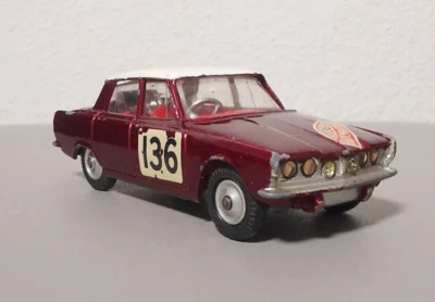 Corgi Toys 322 - Rover 2000 Monte Carlo Rally ohne OVP Großbritannien Vintage - Bild 1 von 4