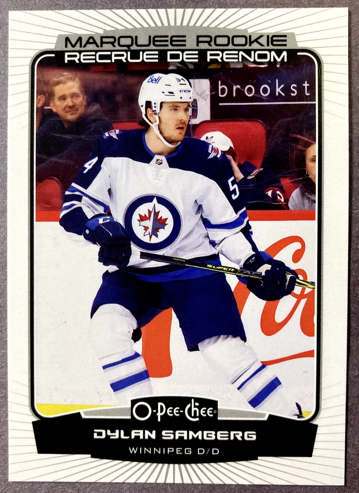 2022-23 O-Pee-Chee Marquee Rookie #549 Dylan Samberg Winnipeg Jets RC - Image 1 of 1