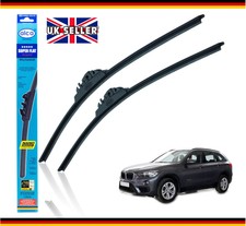Fits Bmw X1 F48 Bosch Aerotwin Plus Front Rear Windscreen Wiper